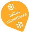 Salle climatisées